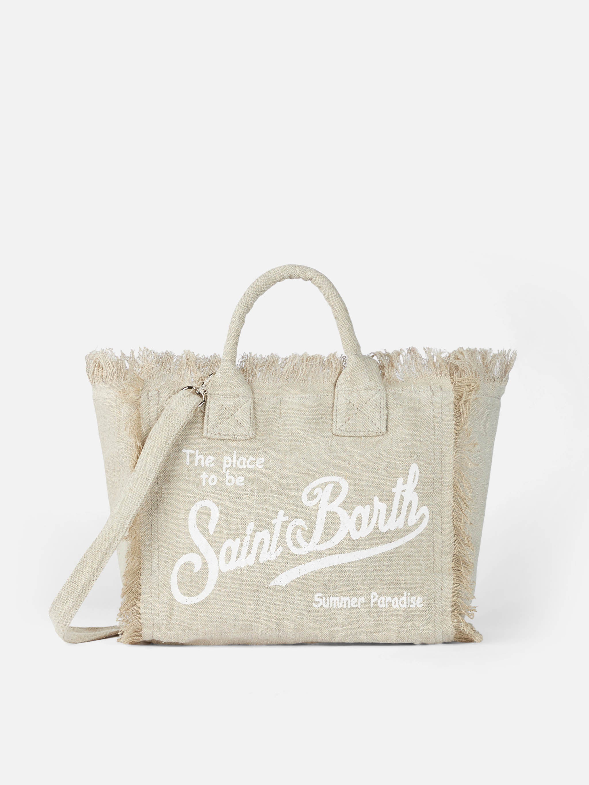 Colette tas in beige linnen