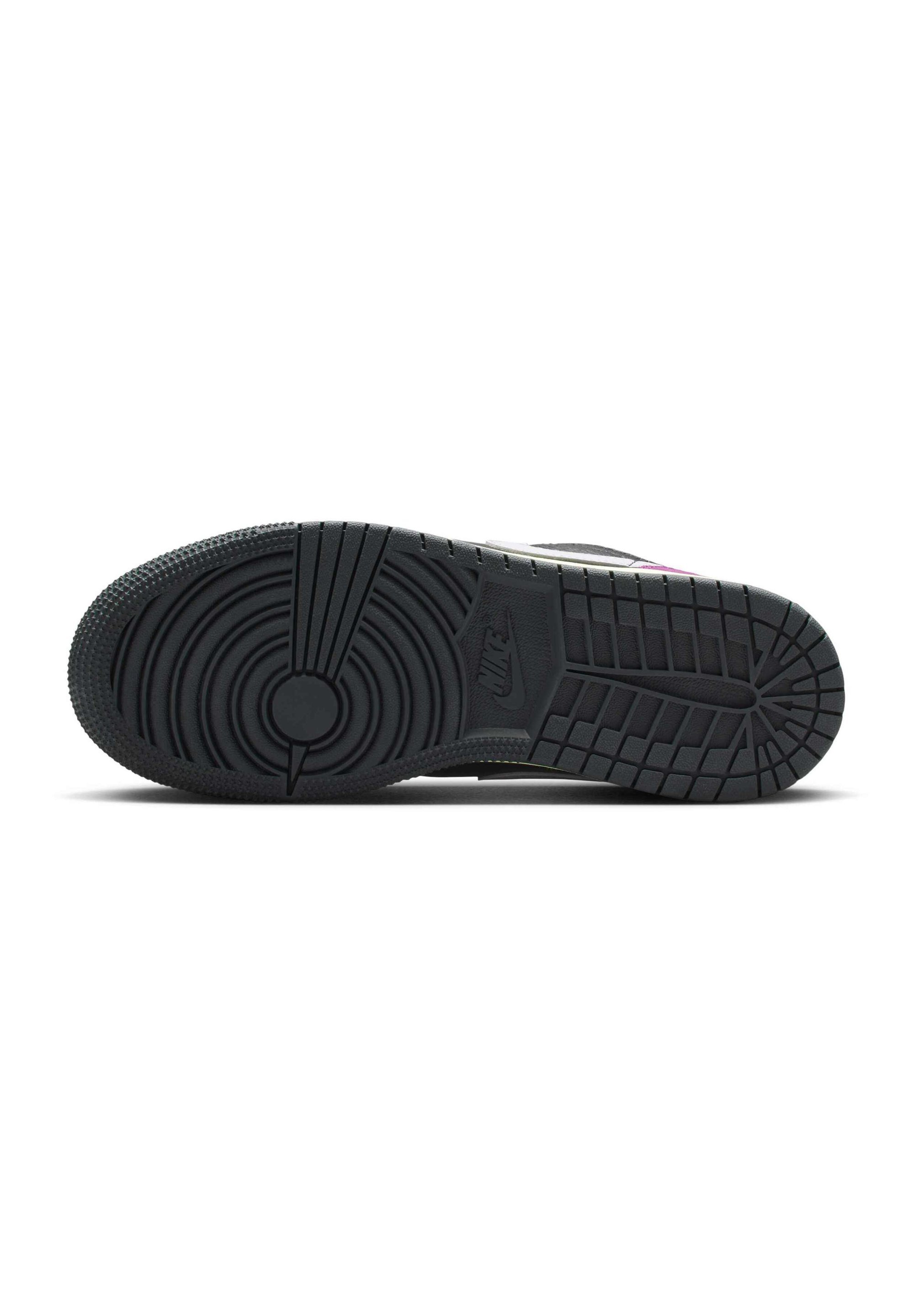Jordan AIR JORDAN 1 UNISEX - Sneakers - oliegrijs/wit/grotsteen/arctische punch/viotech/donker zwavel