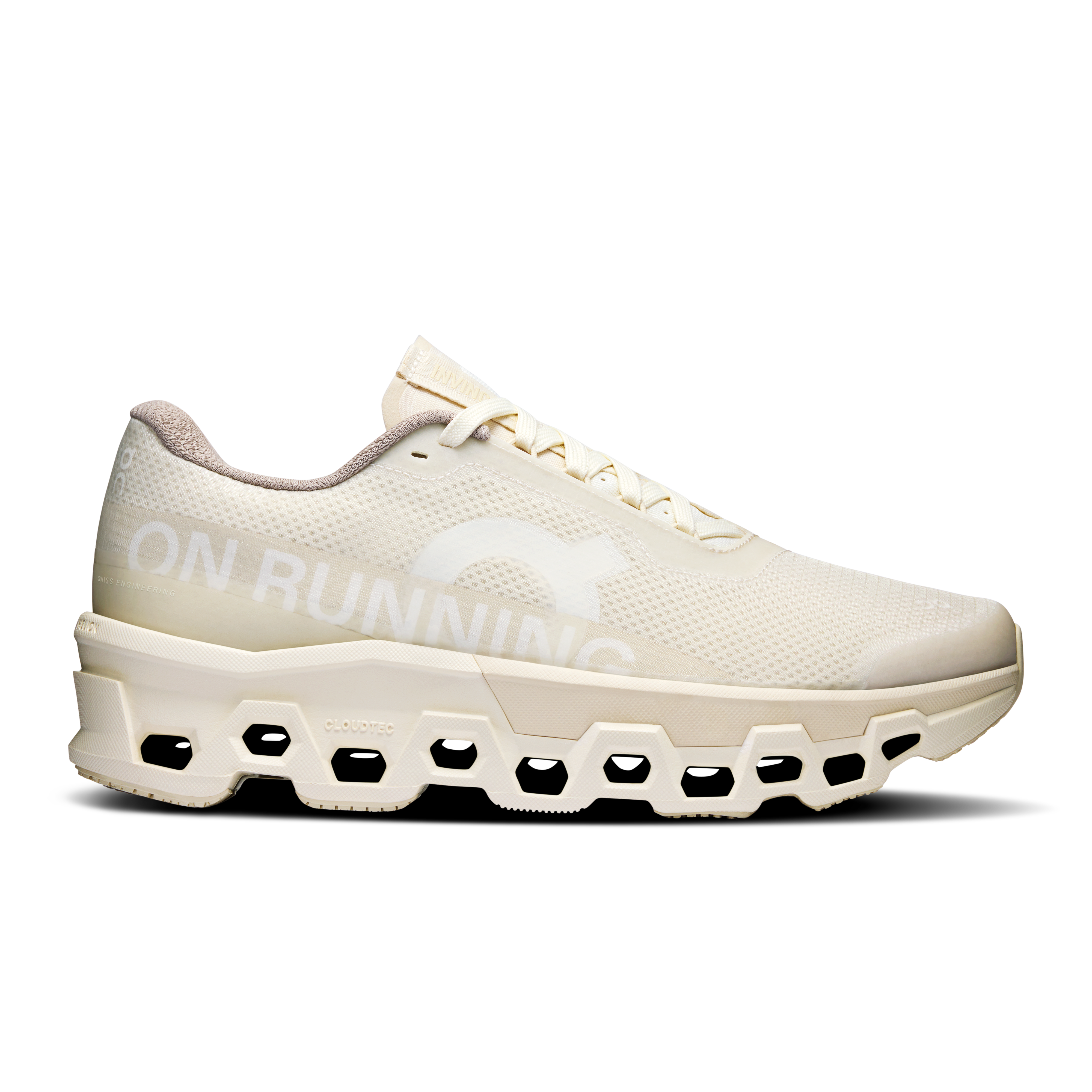 On Cloudmonster 2 INVINCIBLE Herrenschuhe Elfenbein | Weiß