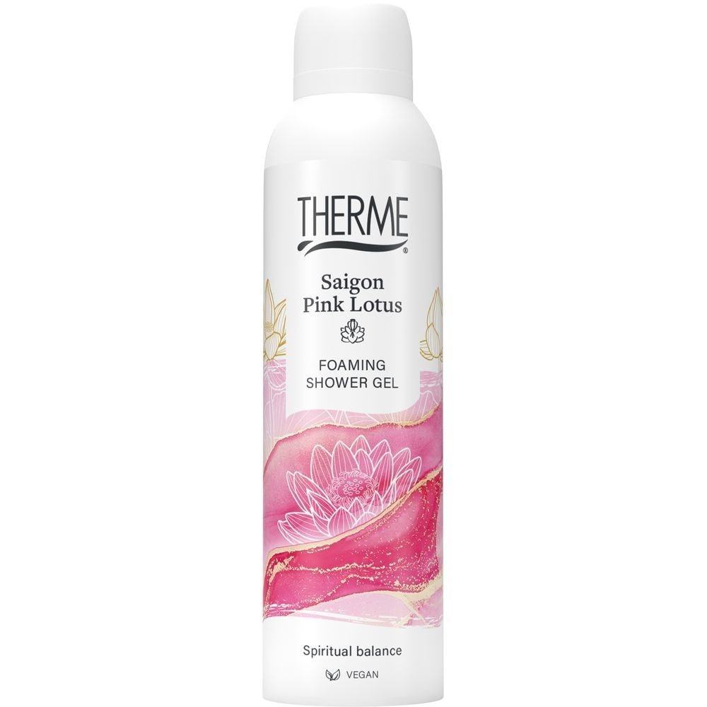 THERME pena za prhanje Saigon roza lotos - 200 ml