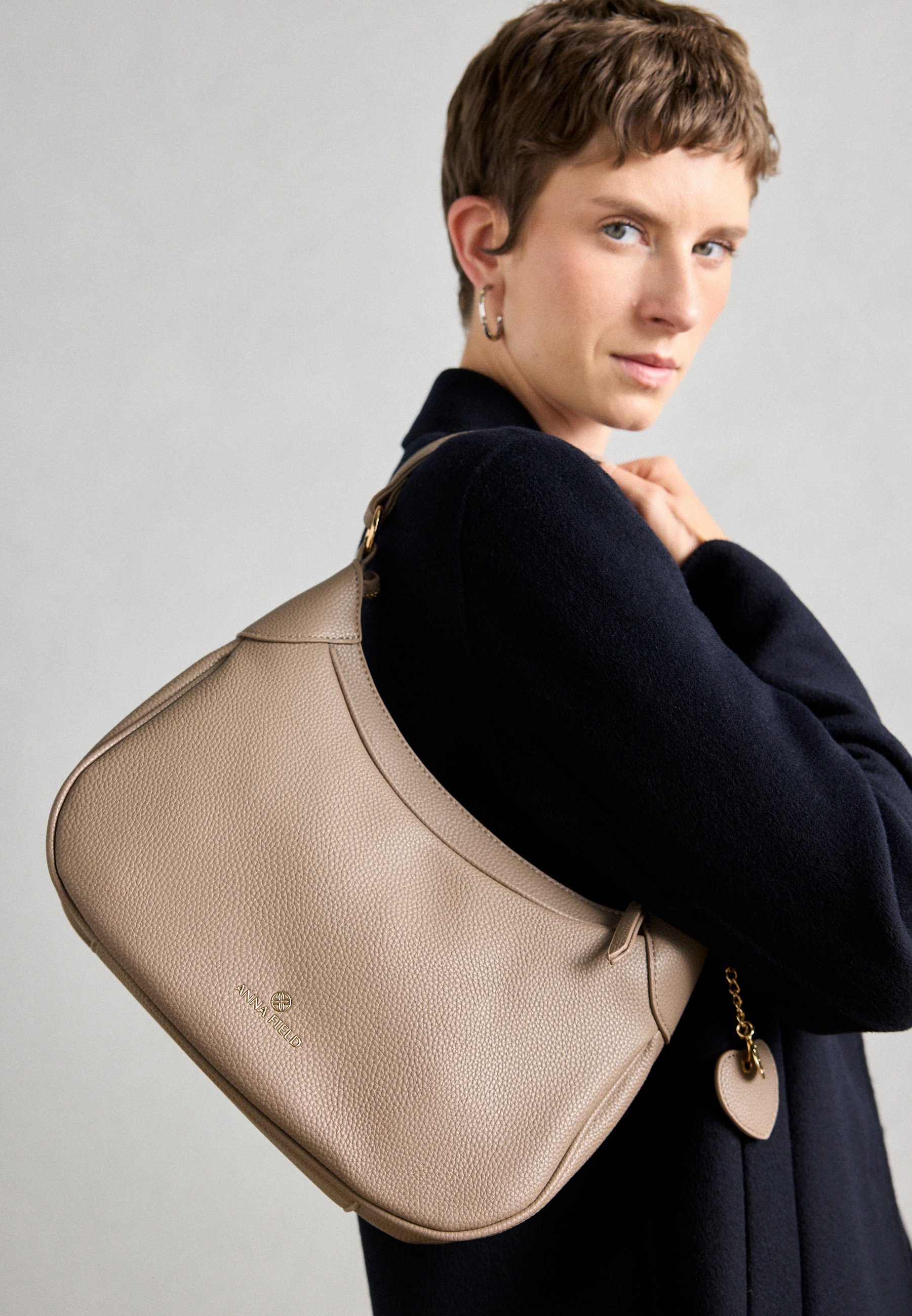 Anna Field handtas - taupe