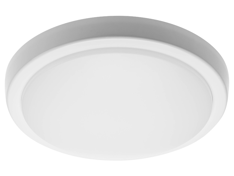 Plafon Moon LED  28 cm biały