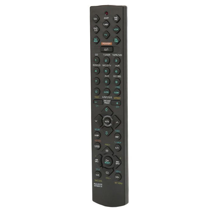 Vervangende afstandsbediening voor professionele AV-receiver voor thuisbioscoop, geschikt voor RX V396, RX V396RDS en HTR 5230 Label.