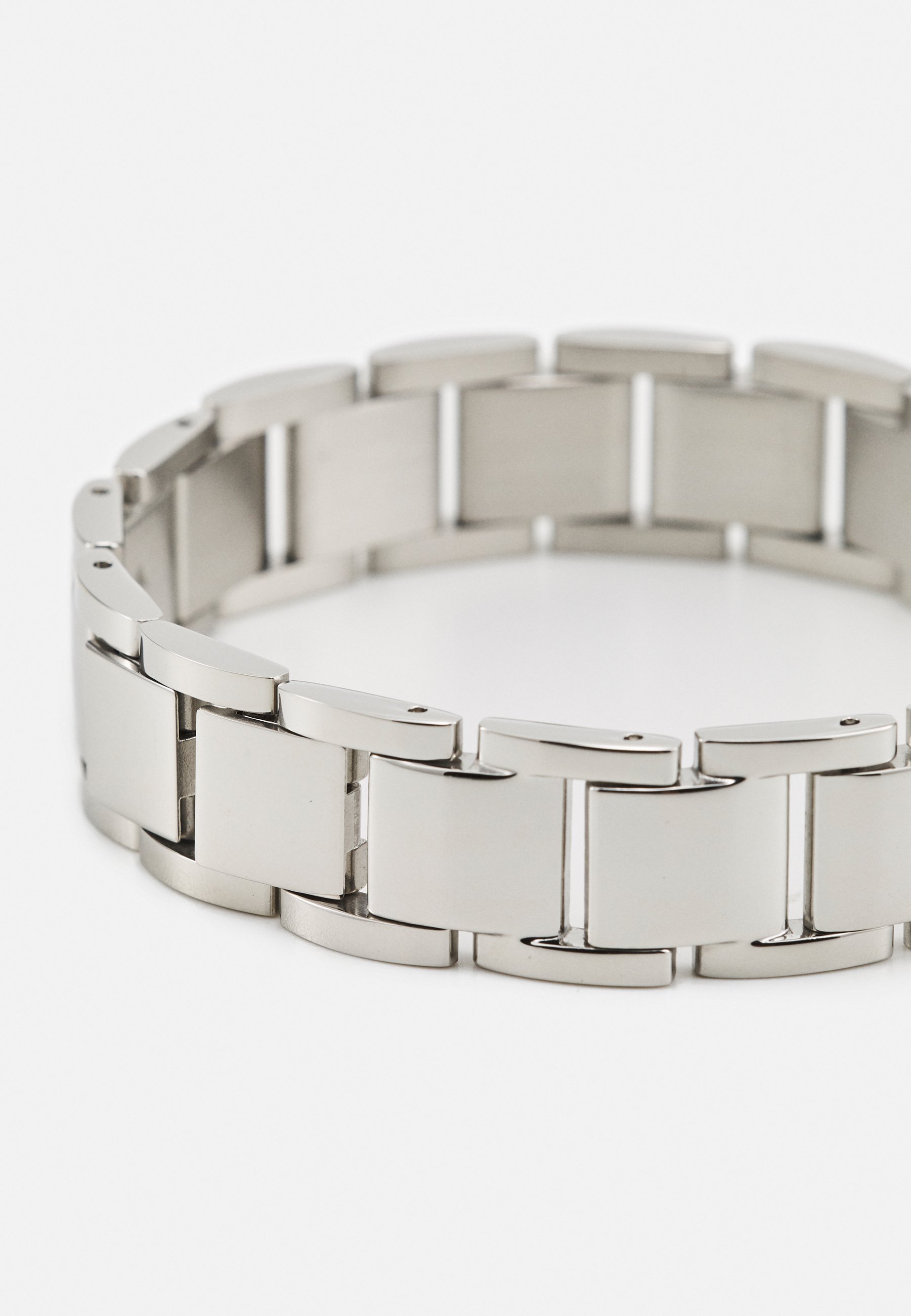 Guess platte ketting unisex - armband - zilverkleurig