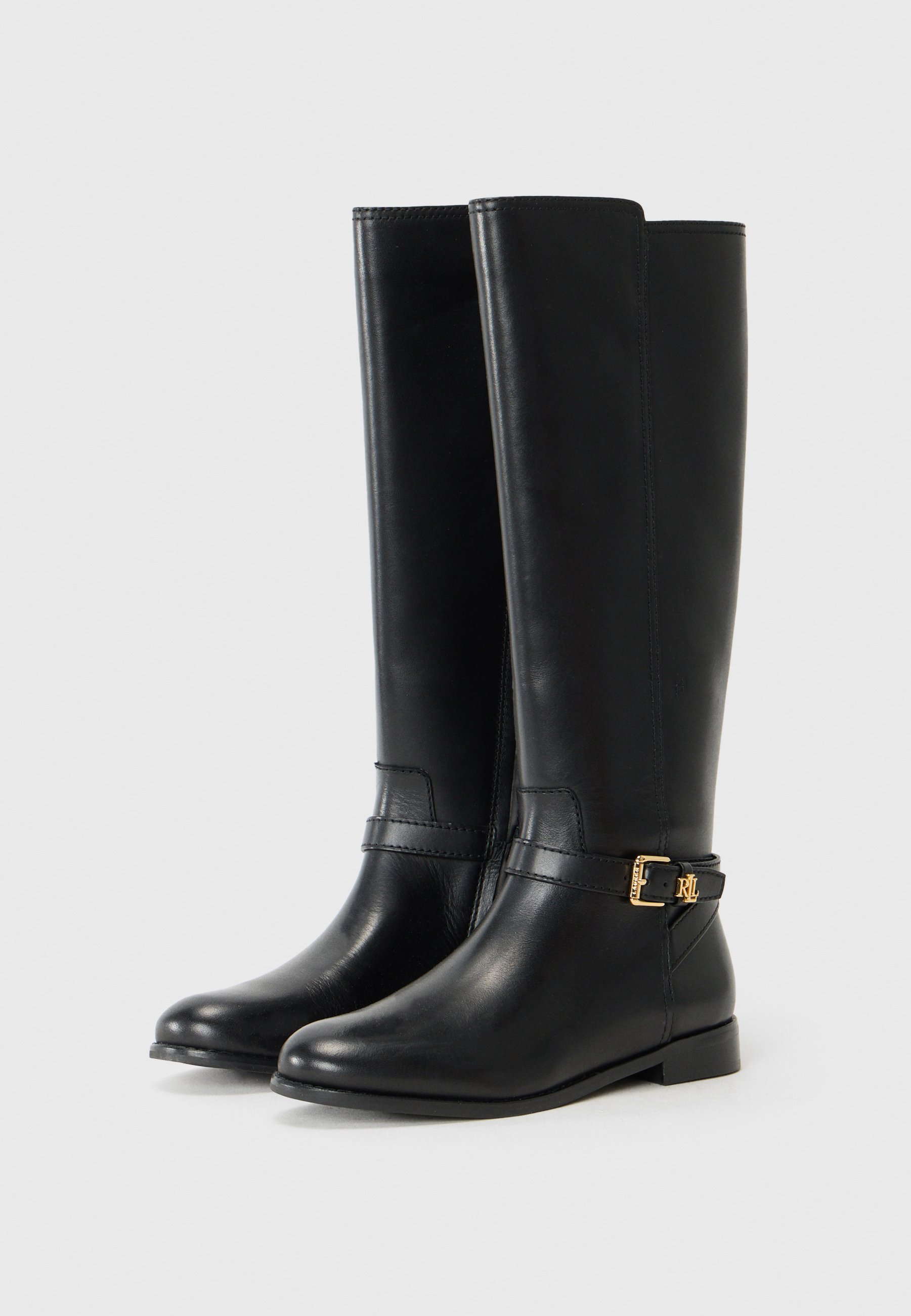 Lauren Ralph Lauren BROOKE TALL - Buty - czarne