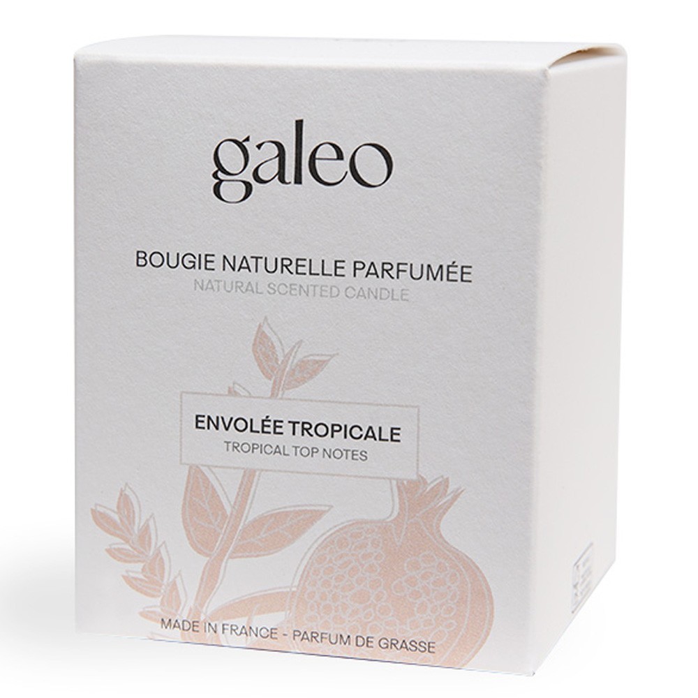 Galeo Bougie naturelle envolée tropicale