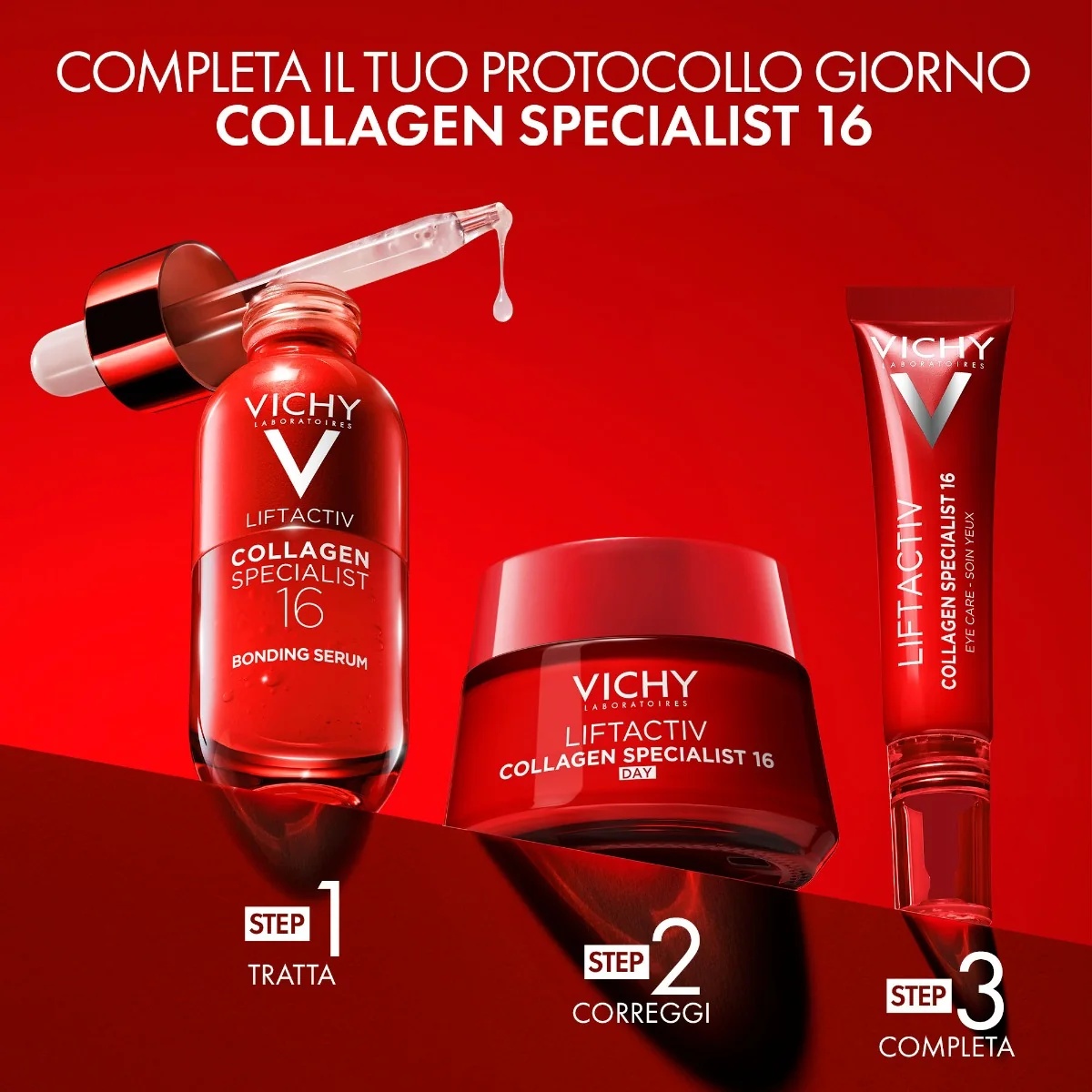 VICHY Vichy Lift Serum Collagen Specialist 16 30 ml proti staranju