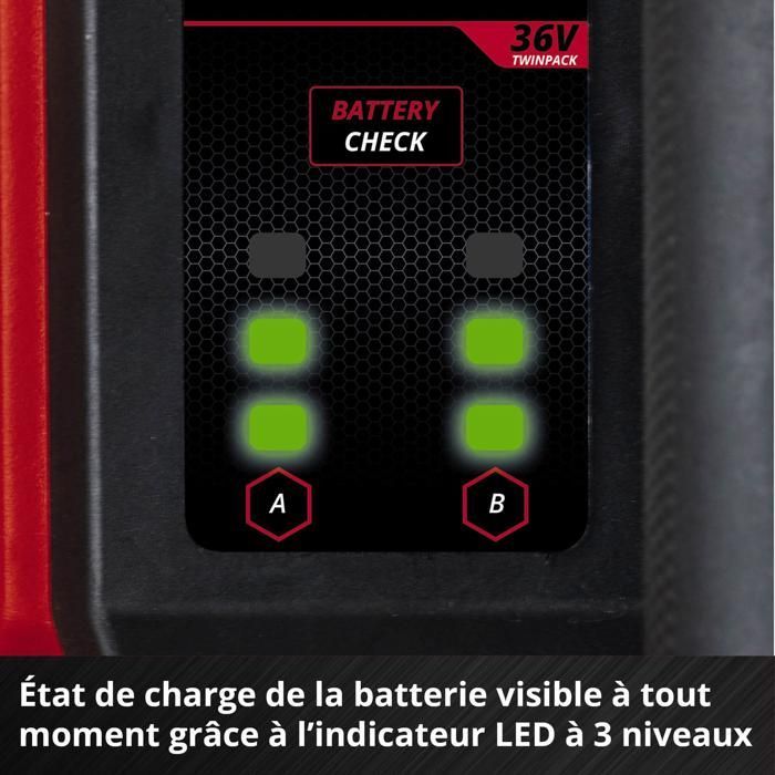 Einhell AQUINNA 36/38 F Automatische LED-waterpomp zonder snoer, Solo PXC (36V). Geleverd zonder accu of lader.