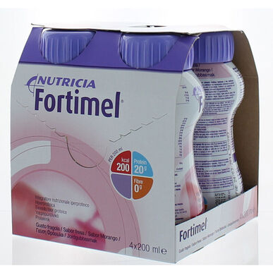 Fortimel Fortimel Proteic Mansikka 4x200 ml 4x200 ml