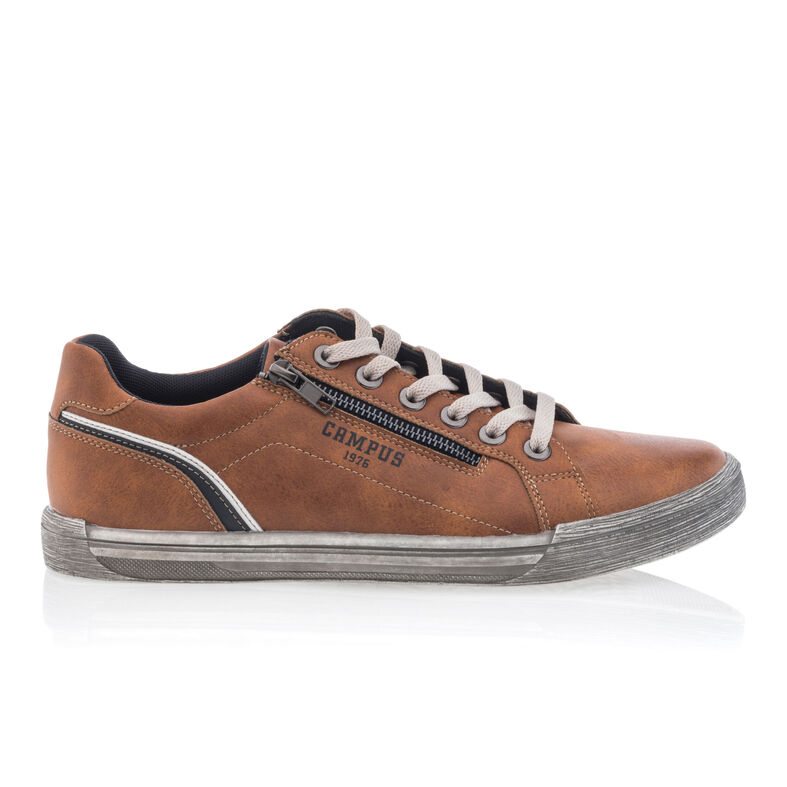 Zapatillas deportivas para hombre color marrón