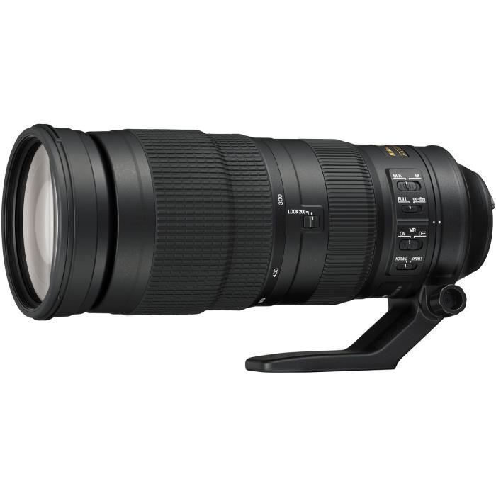 NIKON AF-S DX NIKKOR 200-500mm f/5.6E ED VR-objektiv for NIKON DX speilreflekskameraer – telezoomobjektiv – svart