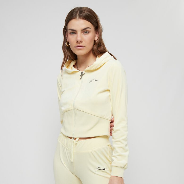 Signature Velours Zip Hoodie