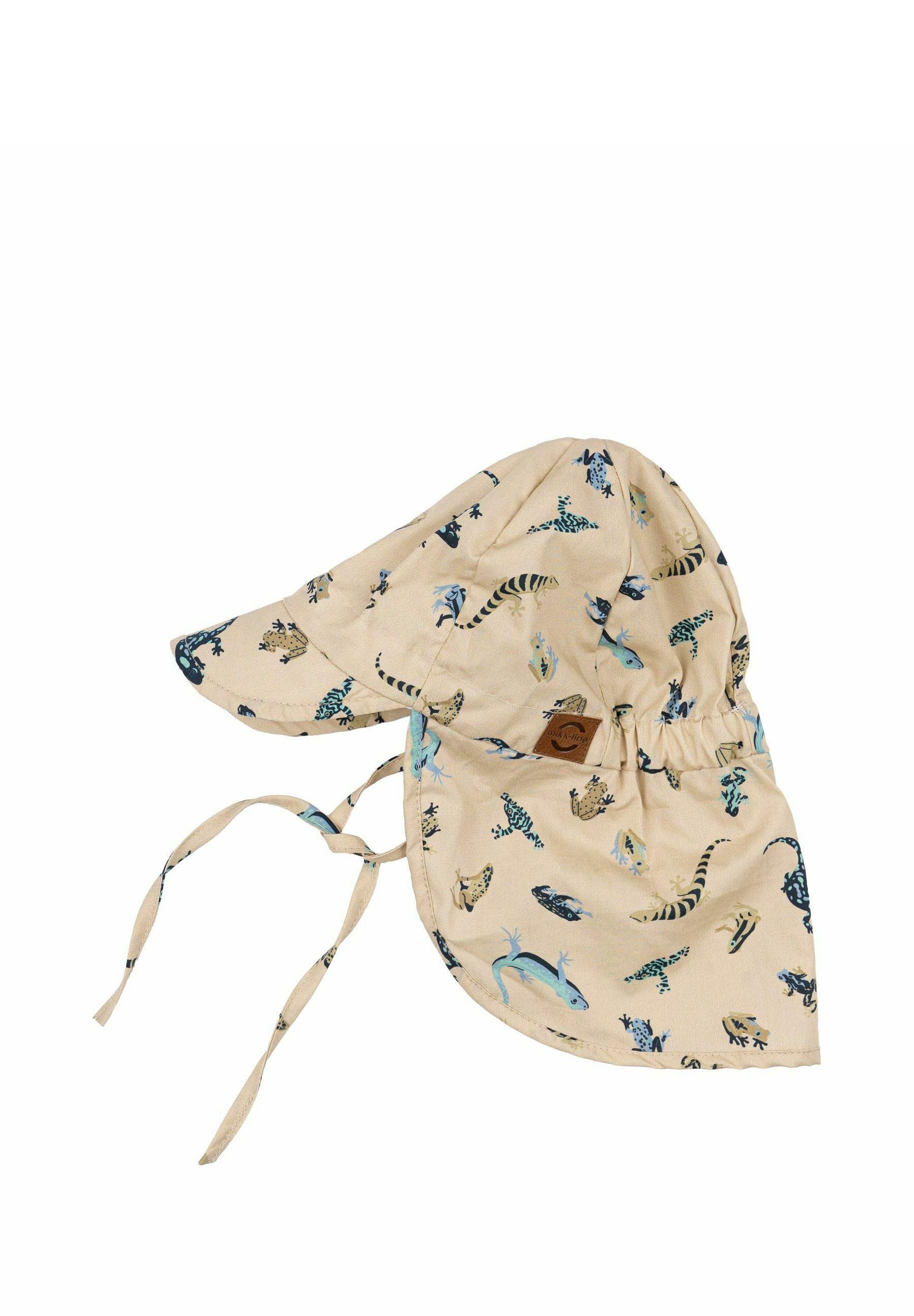 mikk-line LJETNA KAPA S DUGIM VRATOM - AOP - KAPA - gušter