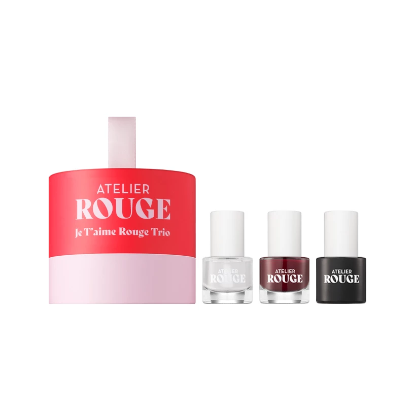 Je T'aime Rouge Trio ajándékdoboz - Atelier Rouge