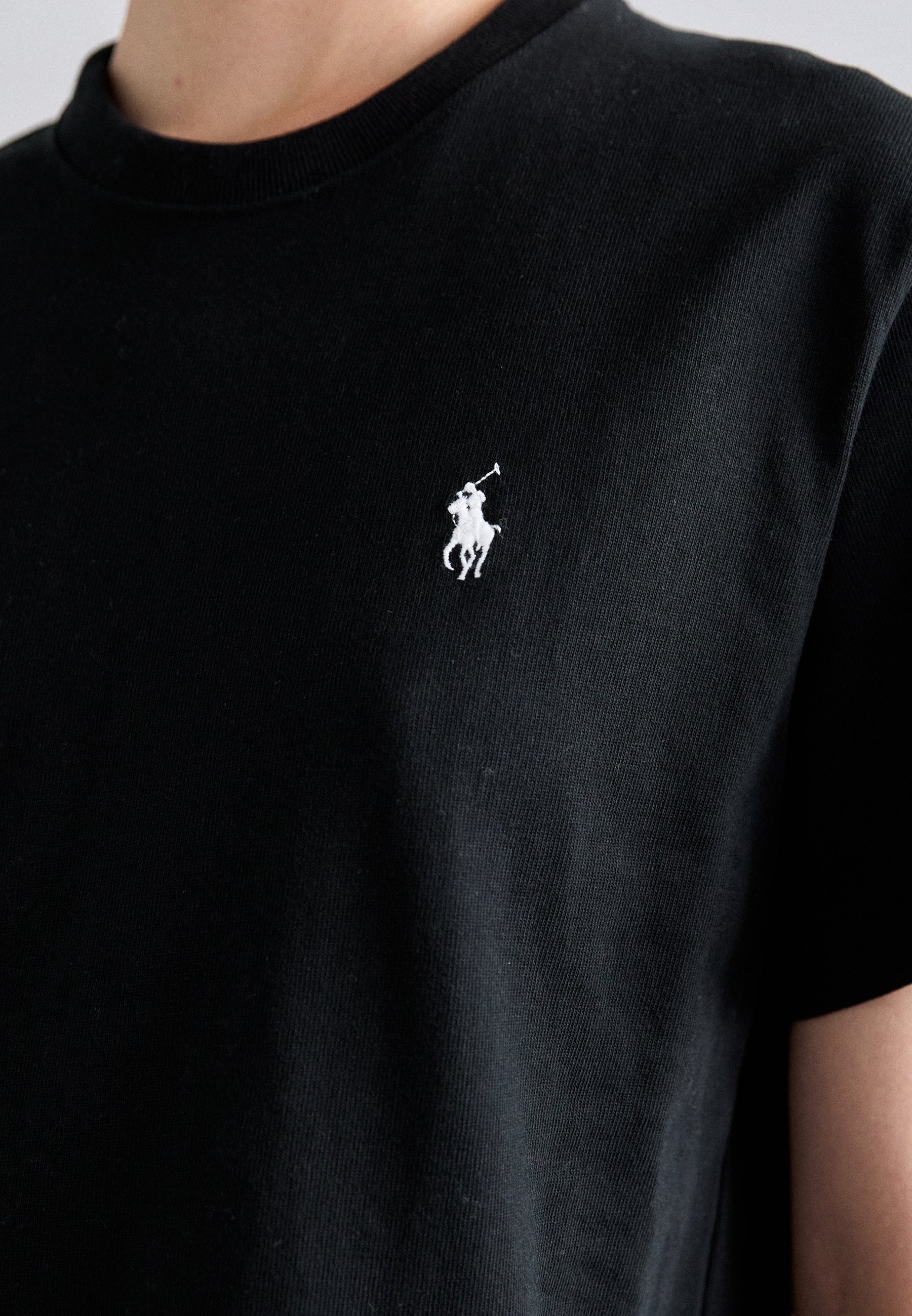 Robes Polo Ralph Lauren - Robe en jersey - Polo noir