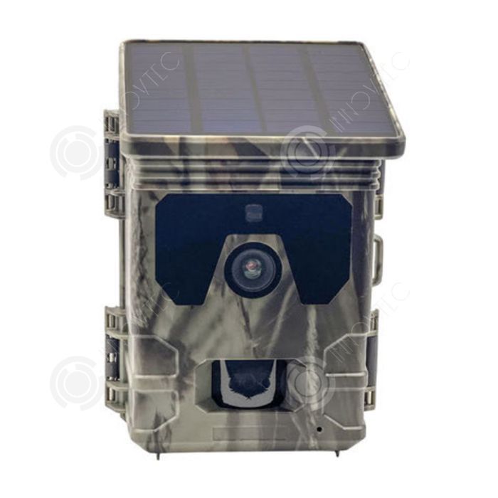 Cámara de vigilancia INN 4G, 5 megapíxeles, 4K HD, fotografía automática, detección de terreno, paneles solares, tiempo de espera ultralargo (18 meses).