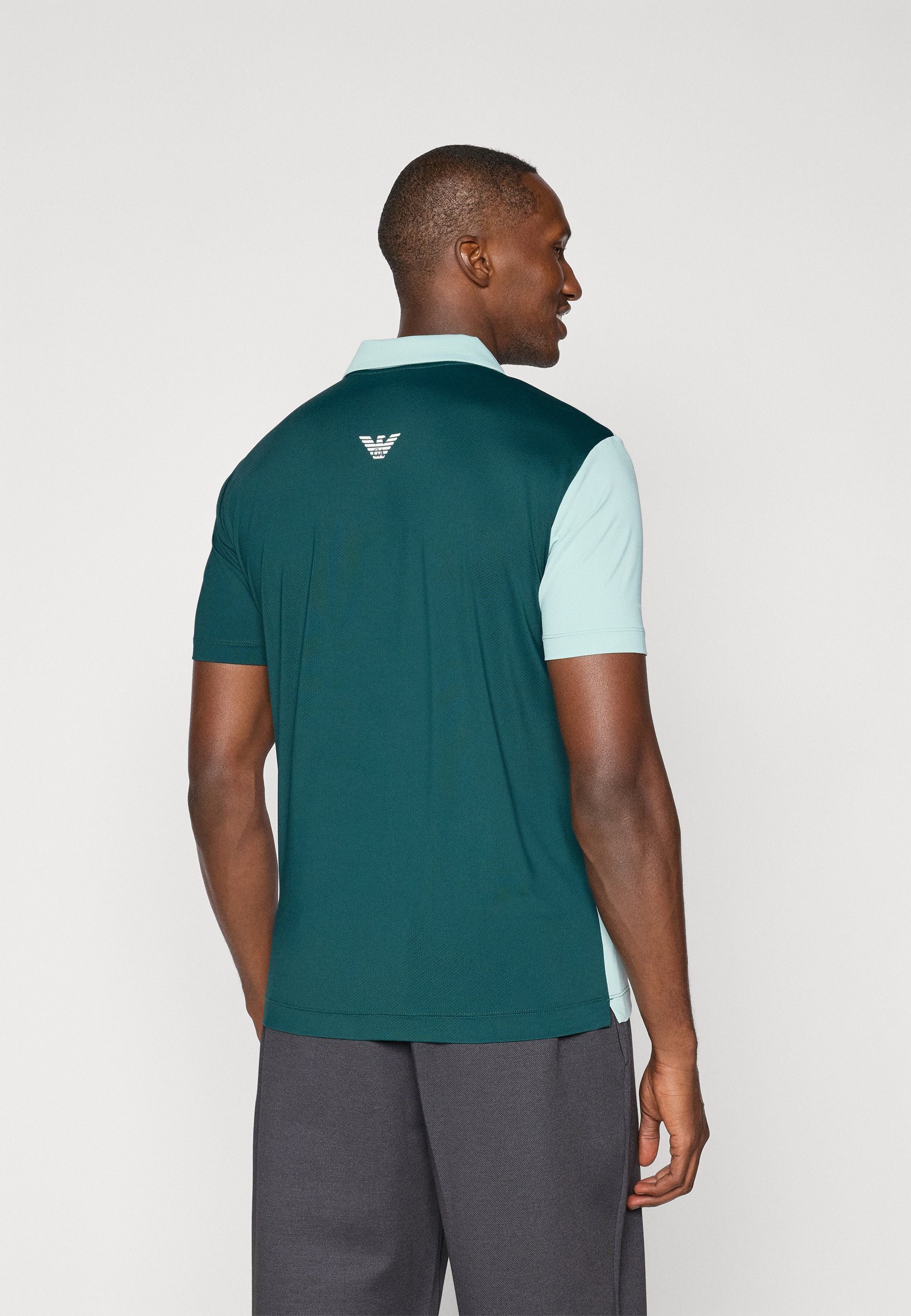 EA7 Emporio Armani TENNIS PRO COLORBLOCK - Polo majica - rdeča