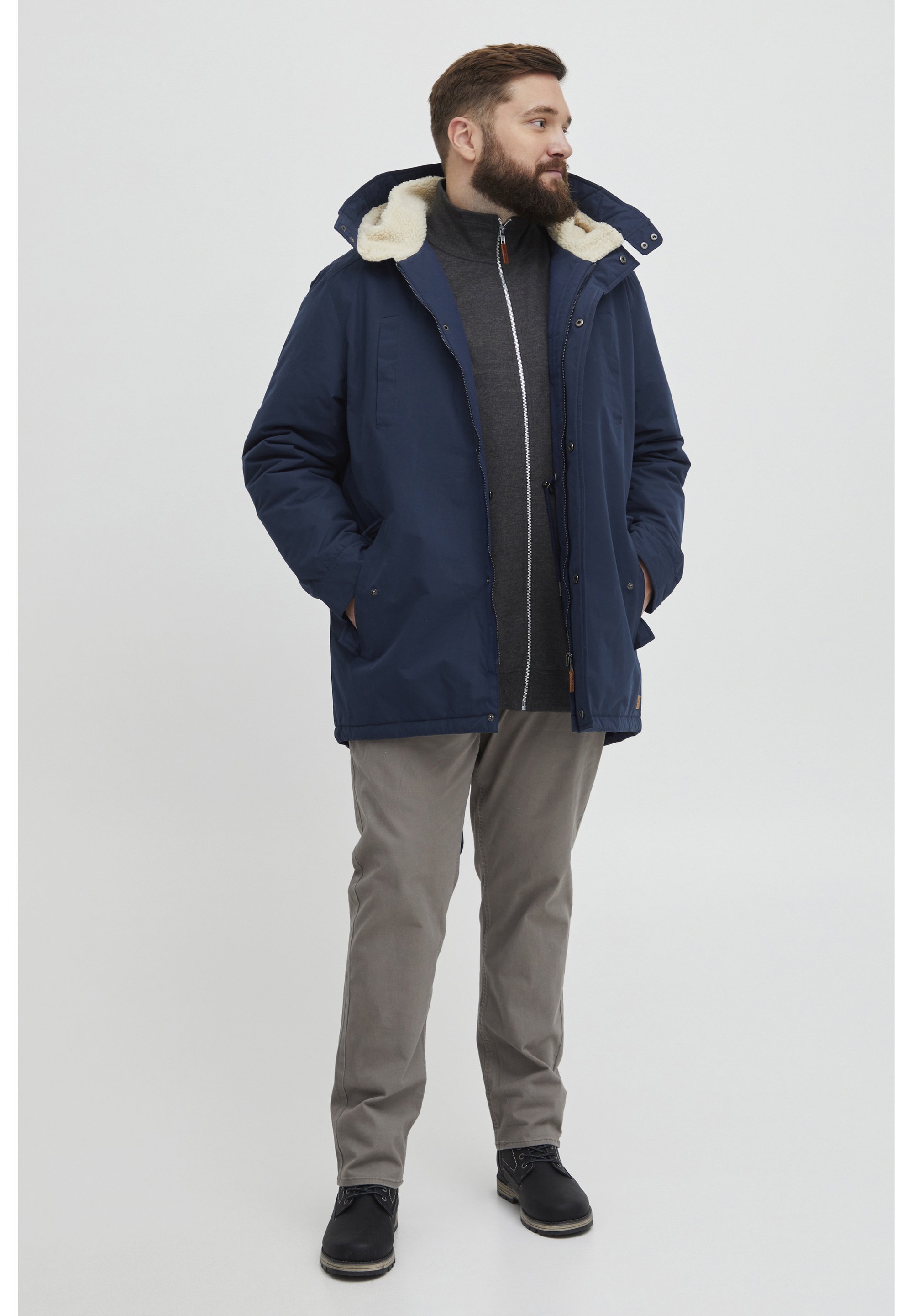 Blend BHSergius - Cappotto invernale - blu da cerimonia