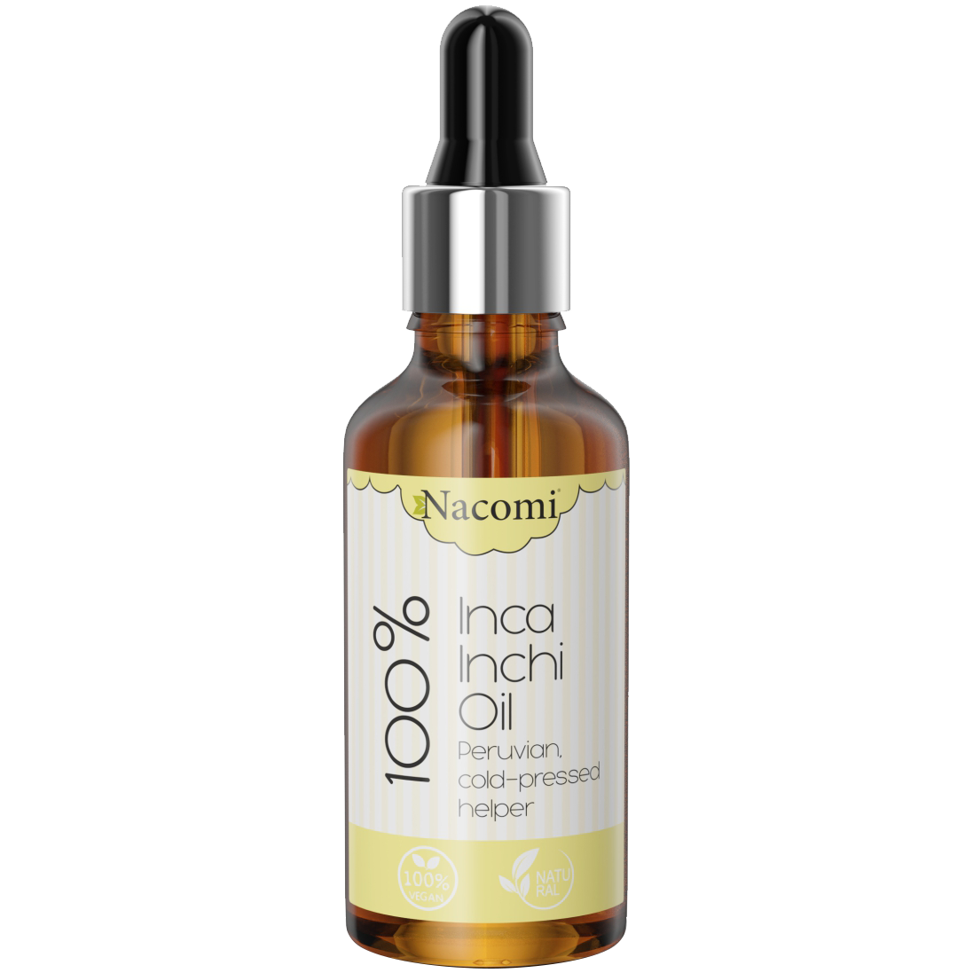 Nacomi Inca Inchi aliejus veidui, kūnui ir plaukams, 50 ml