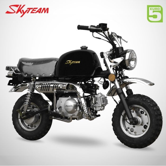 Mini Moto GORILLA 50 SKYTEAM / Schwarz