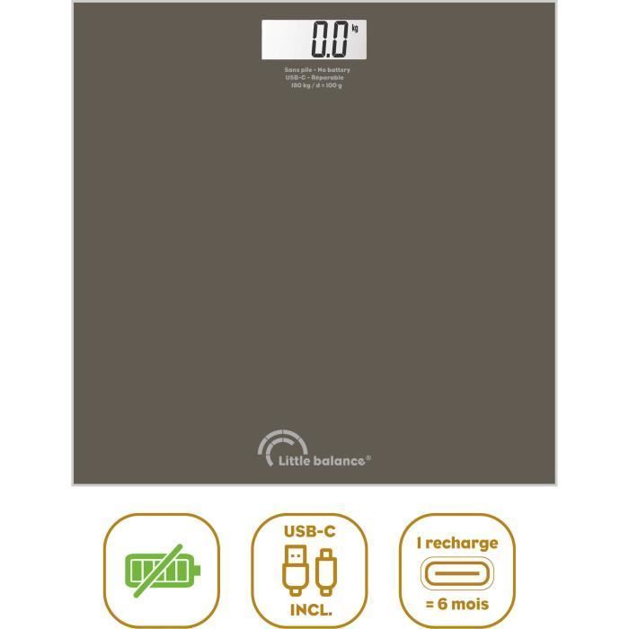 Pèse-personne - LITTLE BALANCE - SB3 - USB-C - Tonka