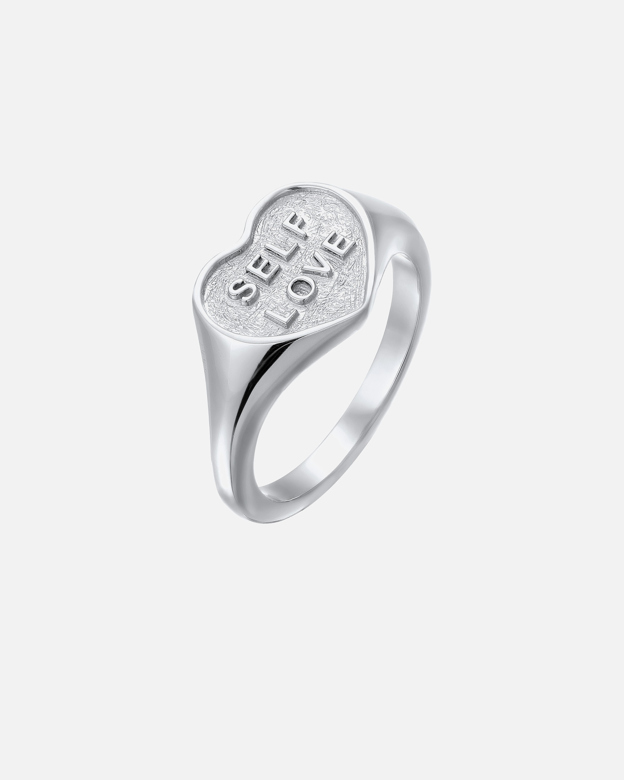 Elli Elli Bague chevalière Femmes Coeur Argent Sterling 925 Saint-Valentin