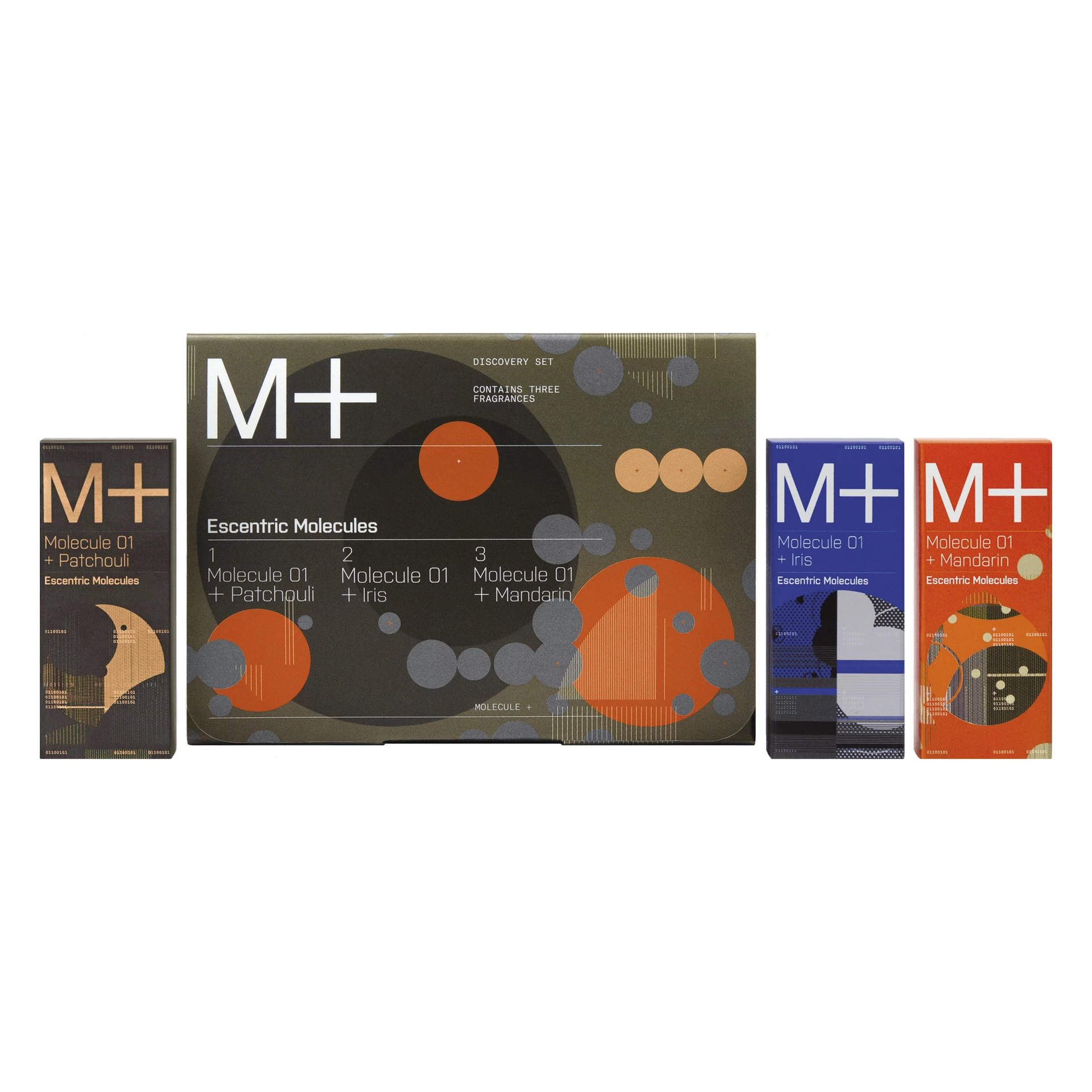 M+ Пачули ирис мандарина - сет за откривање - Escentric Molecules
