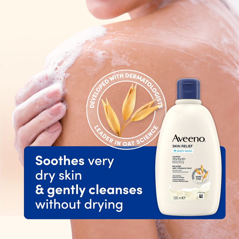 Aveeno Skin Relief Telový sprchový gél upokojujúci sprchový gél