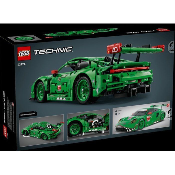 LEGO Technic 42224 Voiture Porsche 911 GT3 R REXY AO Racing - Jouet dès 11 ans - Cadeau