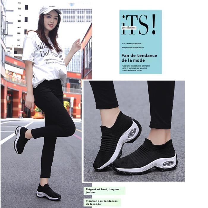 Baskets Femmes Hommes - MOBIGARLAN - Chaussures - WX340- Sport - Bleu marine- Running de Course- Outdoor Fitness Gym