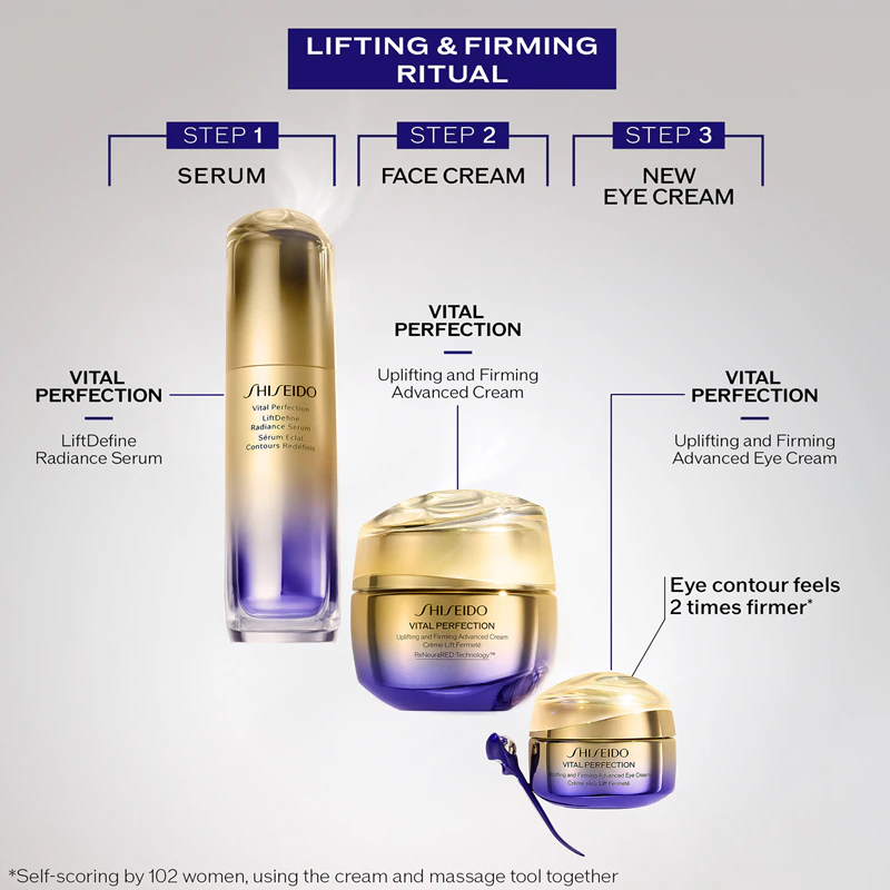 Shiseido Vital Perfection Straffende und Festigende Augencreme