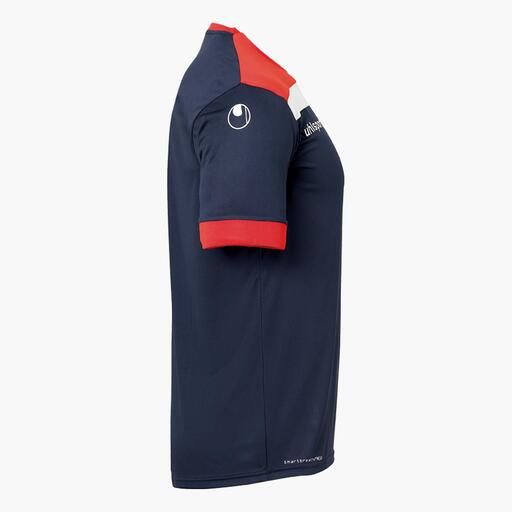 Offense 23 Shirt Shortsleeved Azul Marino/rojo/blanco Uhlsport