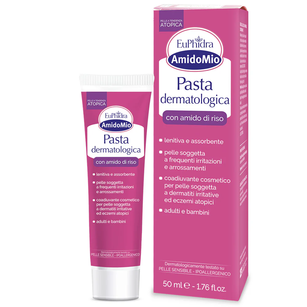 Amido Mio Pasta Dermatologica - Crema Corpo, Trattamento Bebè, Prodotti per Bambini