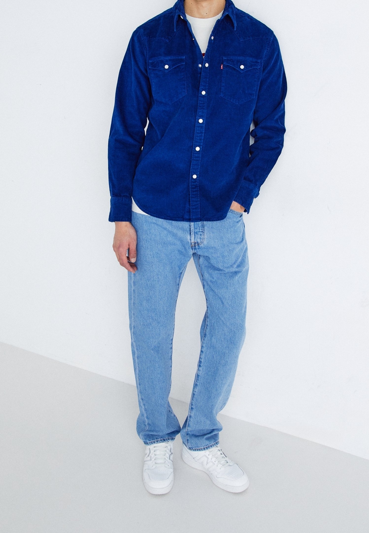 Levi's® shirt - donkerblauw