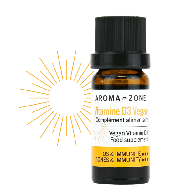 Vitamine D3 Vegan - 10ML - Complément alimentaire