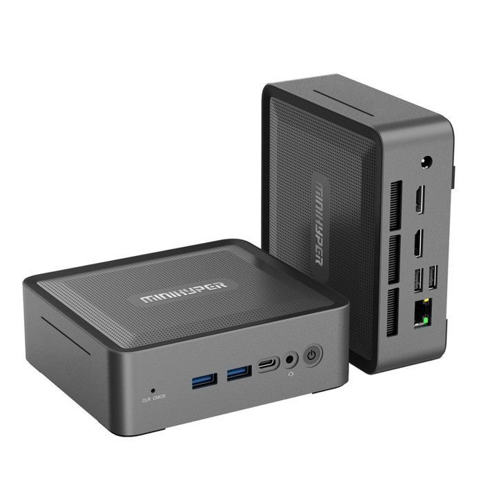 Mini PC -MiniHyper- AMD Ryzen 7 5825U(8C/16T, jusqu'à 4,5 GHz) AMD Radeon Graphics - 16Go RAM DDR4 - 512Go SSD, WiFi 6E ,BT5.2