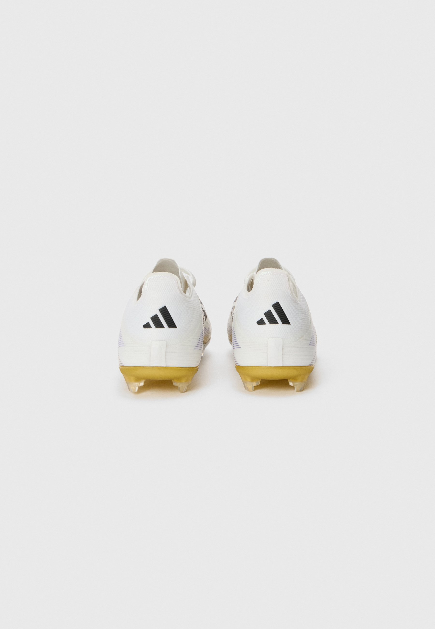 adidas Performance F50 ELITE UNISEX - Voetbalschoenen voor stevige ondergrond - wit/core black/goudkleurig