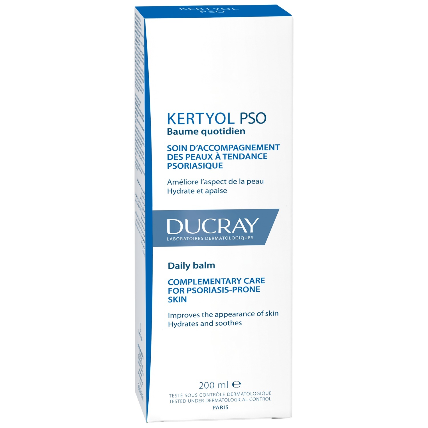Ducray ķermeņa losjons KERTYOL PSO ikdienas balzams - 200 ml