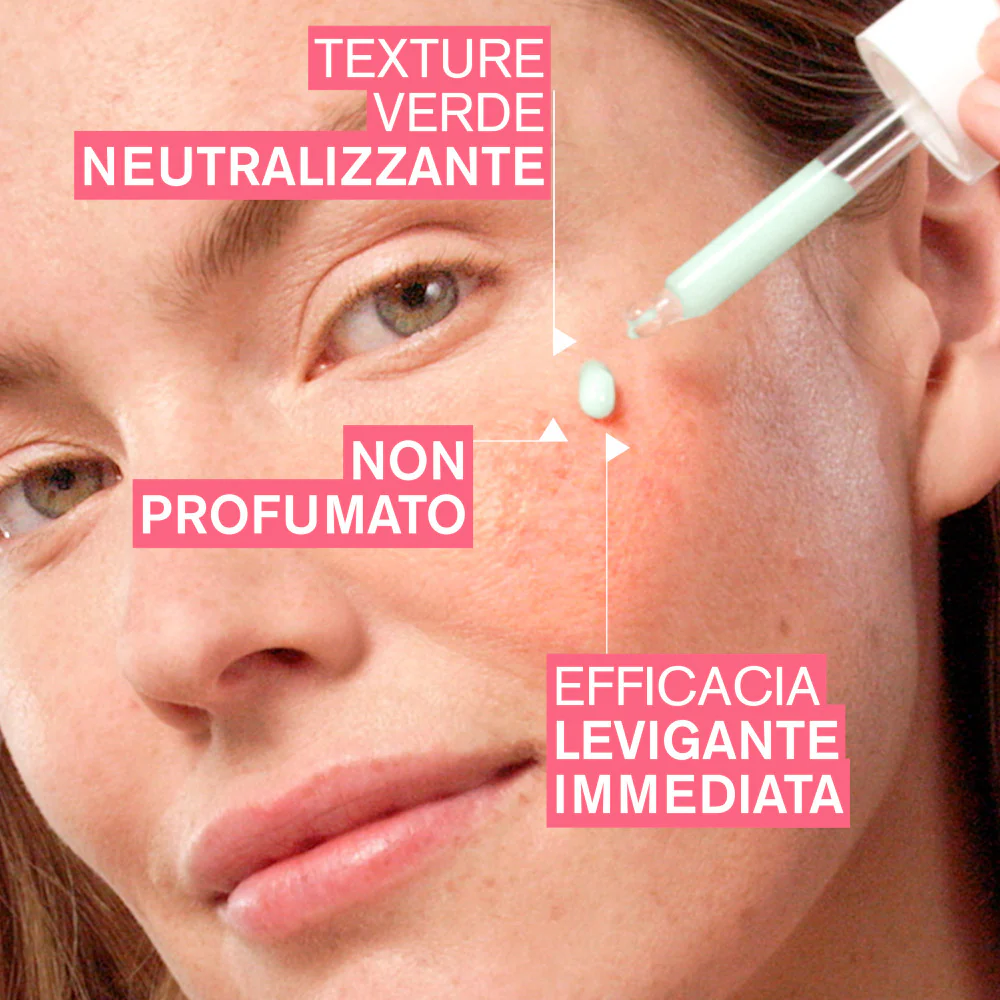 ROSÉLIANE Siero Levigante Correttore Anti-Rossori - Siero viso antirughe, Siero viso  lenitivo