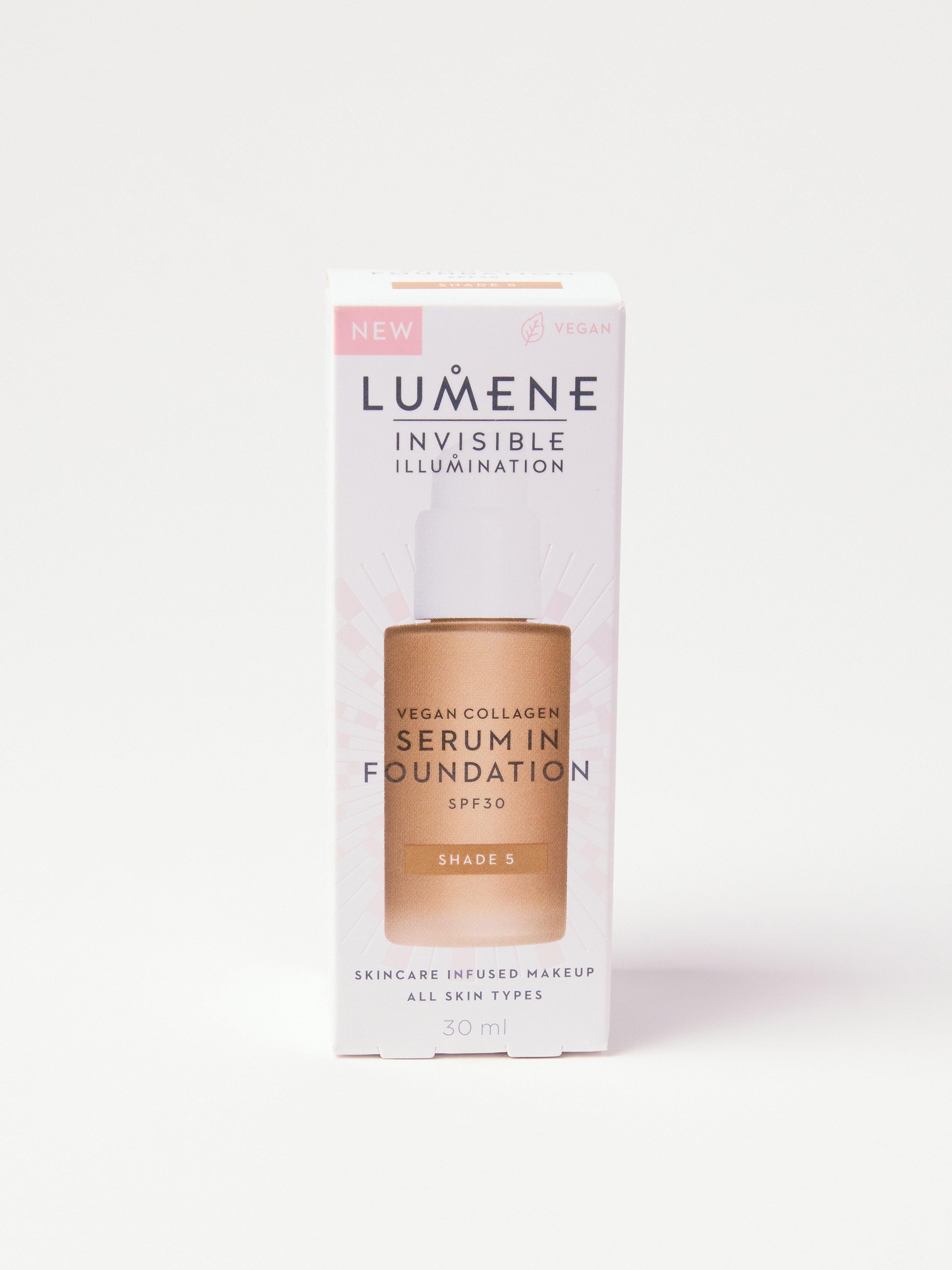 Lumene Sérum de Colágeno Vegano Iluminador Invisível em Base FPS 30 5