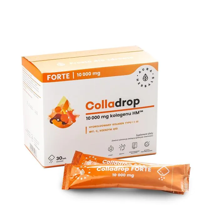 Colladrop Forte Kolagen Morski 10000 mg, Saszetki