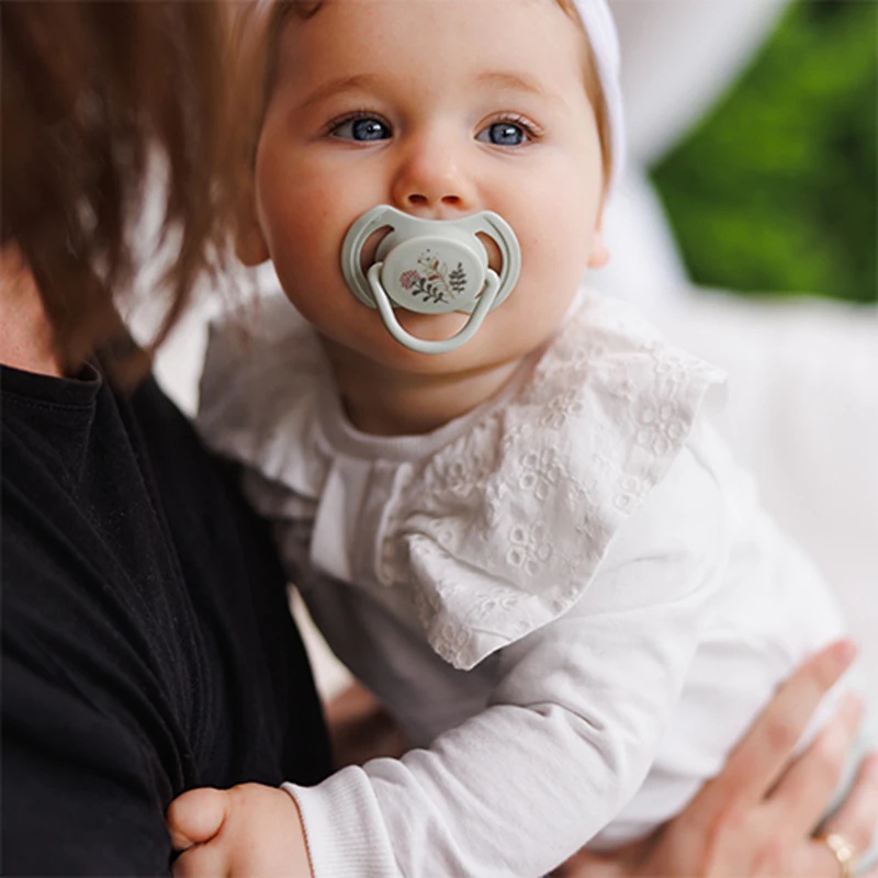 BabyOno Take Care simetriškas silikoninis čiulptukas