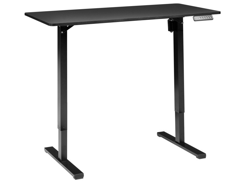 Biurko regulowane 120x72 cm czarne