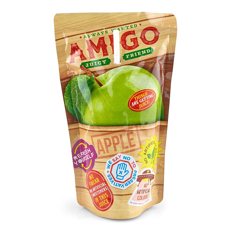 Amigo Fruktdrikk 8x200 ml Amigo-eple