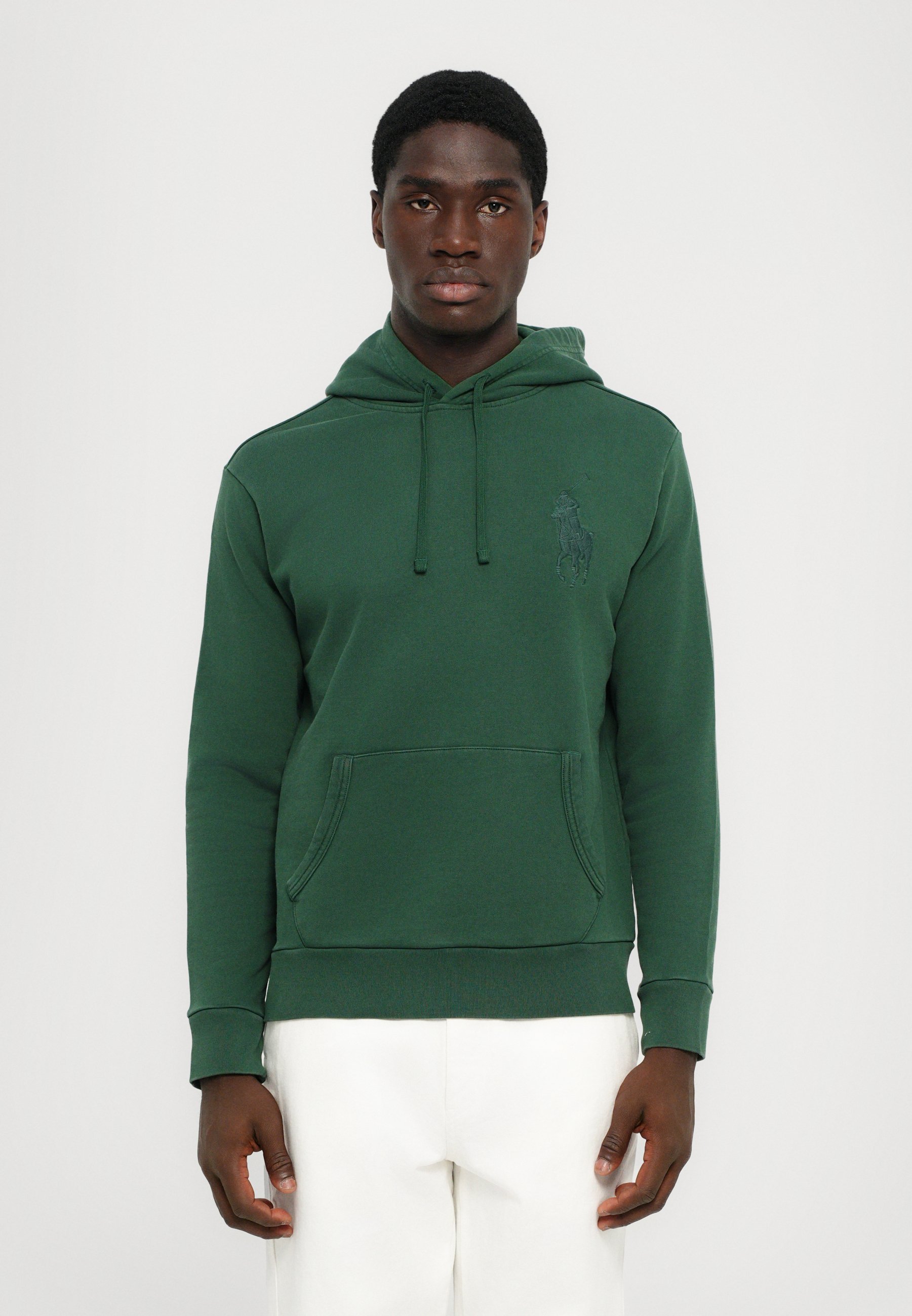 Polo Ralph Lauren LONG SLEEVE - Bluza - vintage sosna