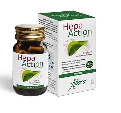 Aboca Hepa Action Advanced Preparat na wątrobę Kapsułki