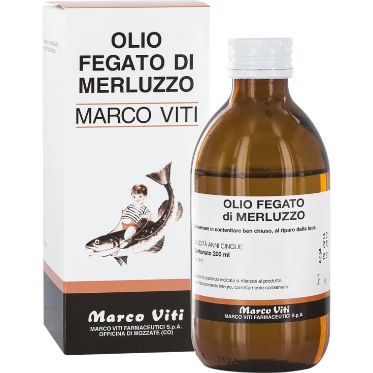 MARCO VITI levertraan 200 ml met omega-3 vetzuren