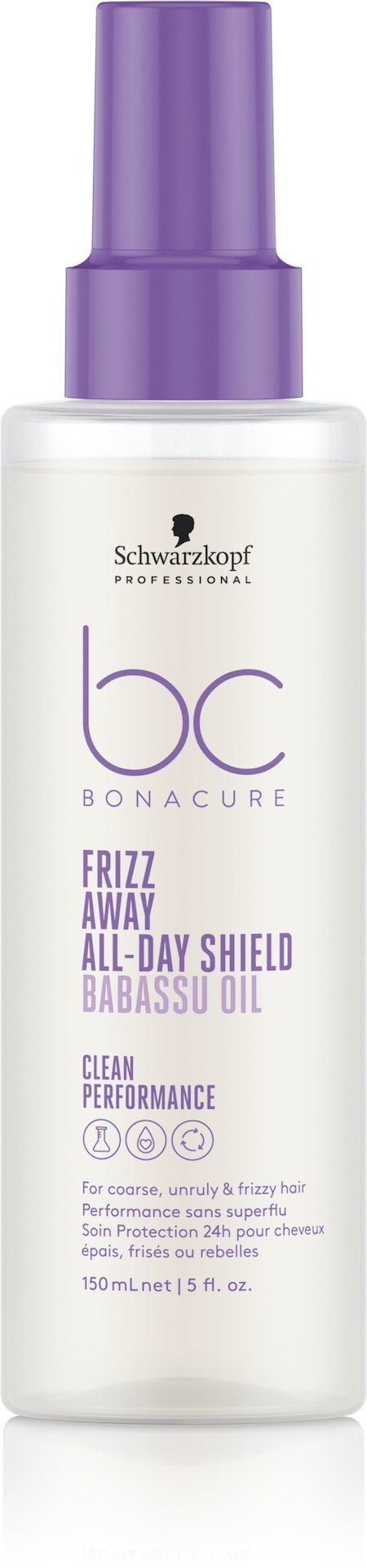 Ulei de Babassu BC Frizz Away All Day Shield 150 ml - Schwarzkopf Professional