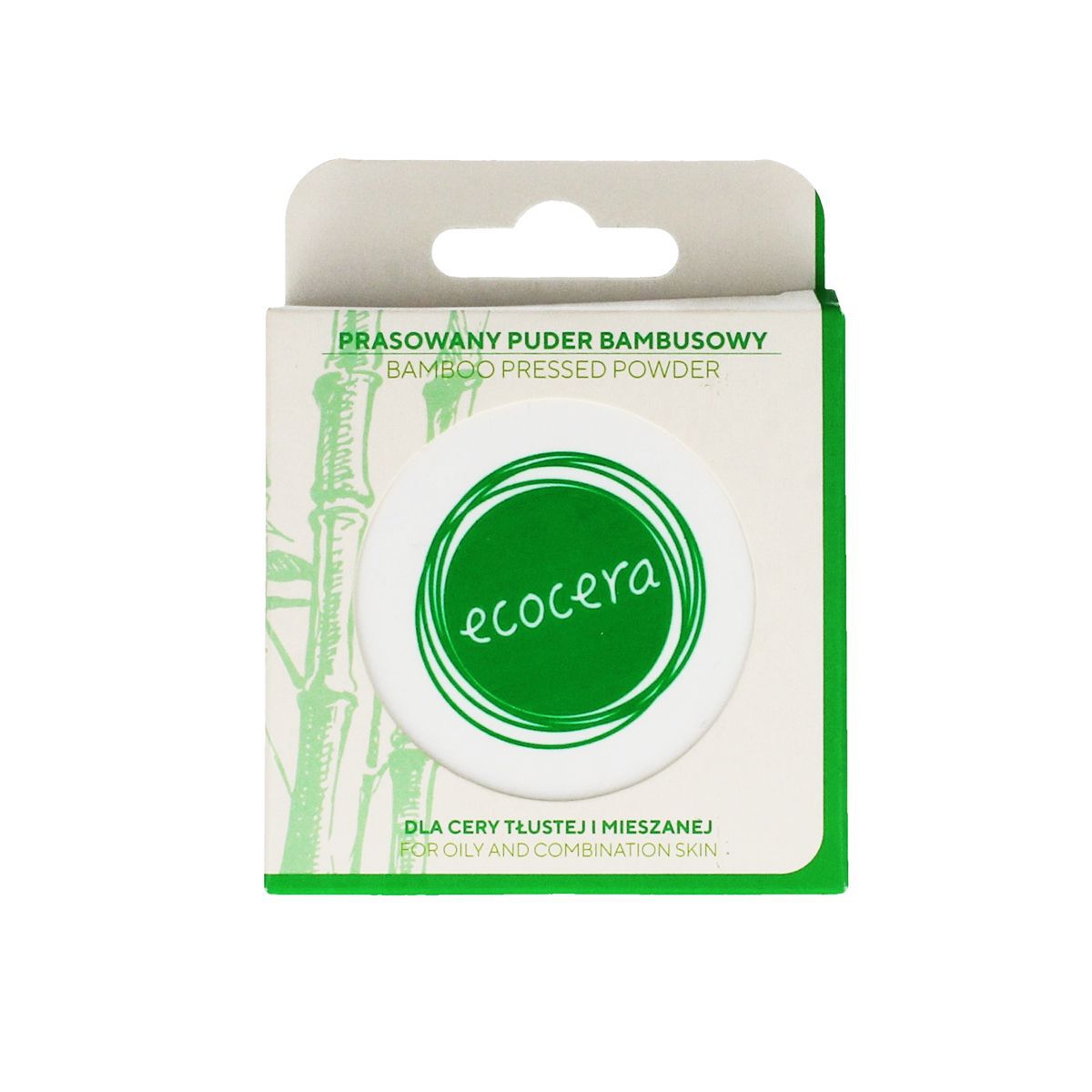 Pudră presată Ecocera pentru ten gras și mixt 10g