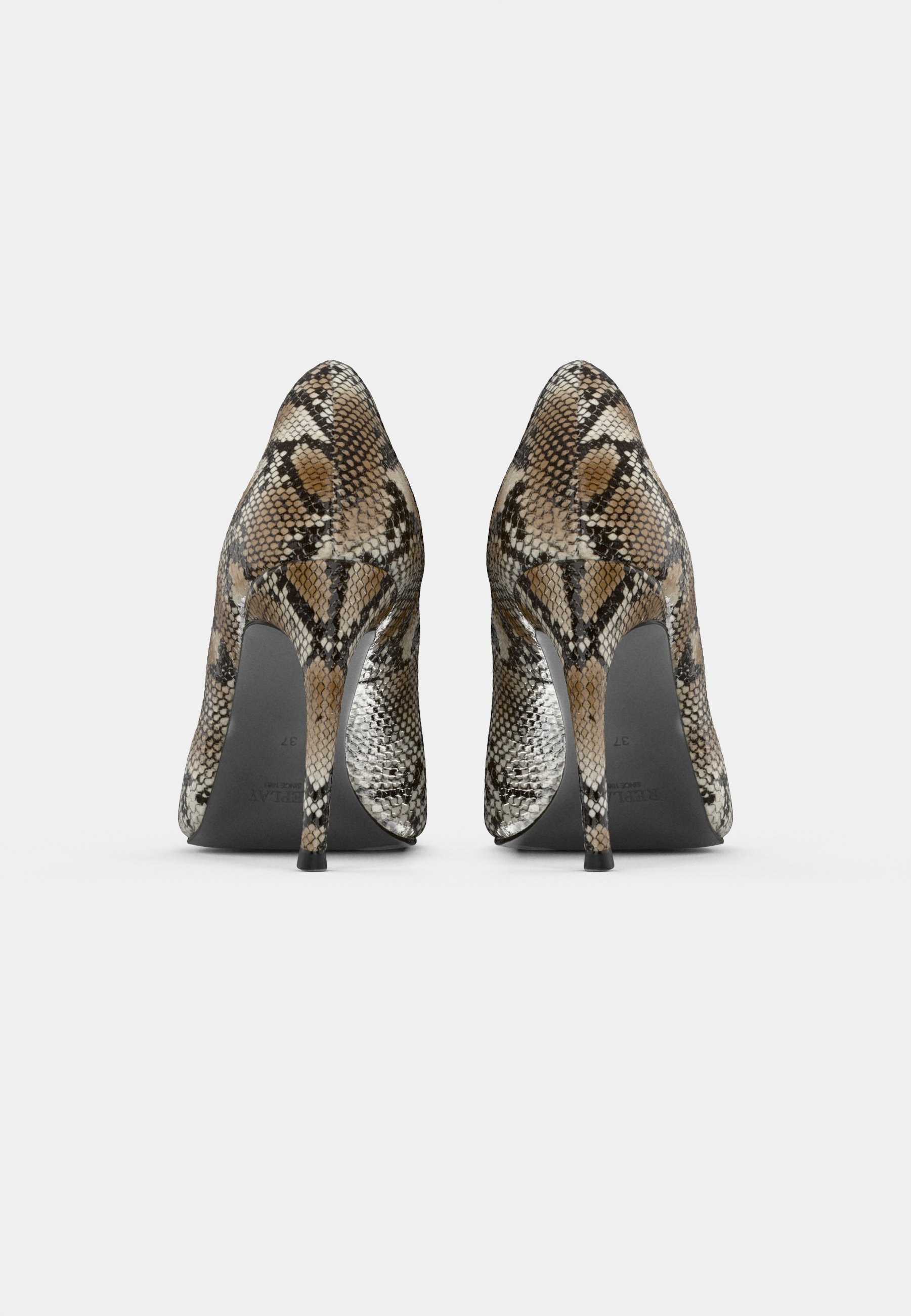 Replay MARTINE SNAKE - Escarpins - beige